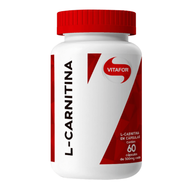 L-Carnitina Antioxidante 60 Cápsulas Soft Gel de 530mg Vitafor